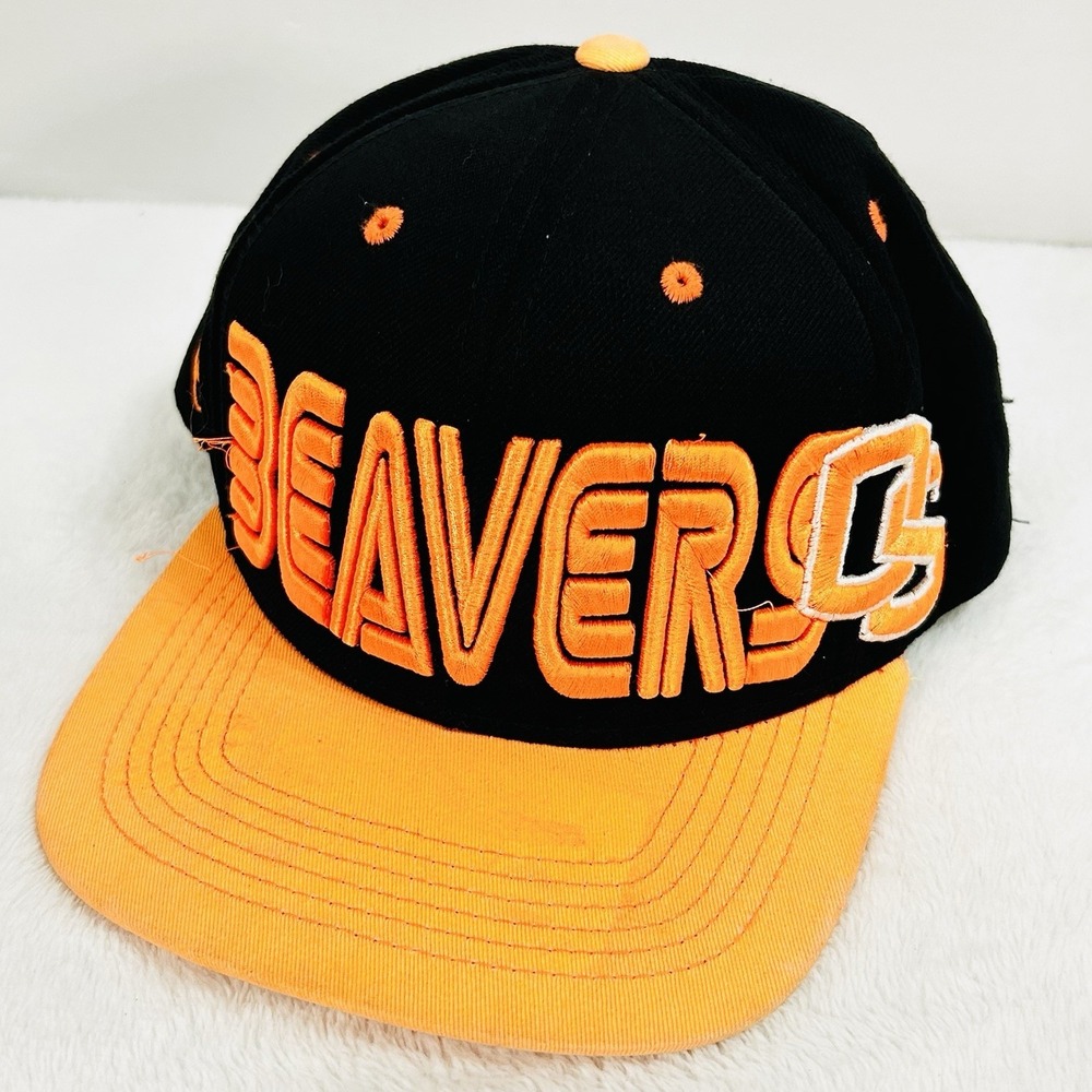 Oregon State Beavers Top of the World Wordmark Hat Cap Snapback Adjustable NCAA